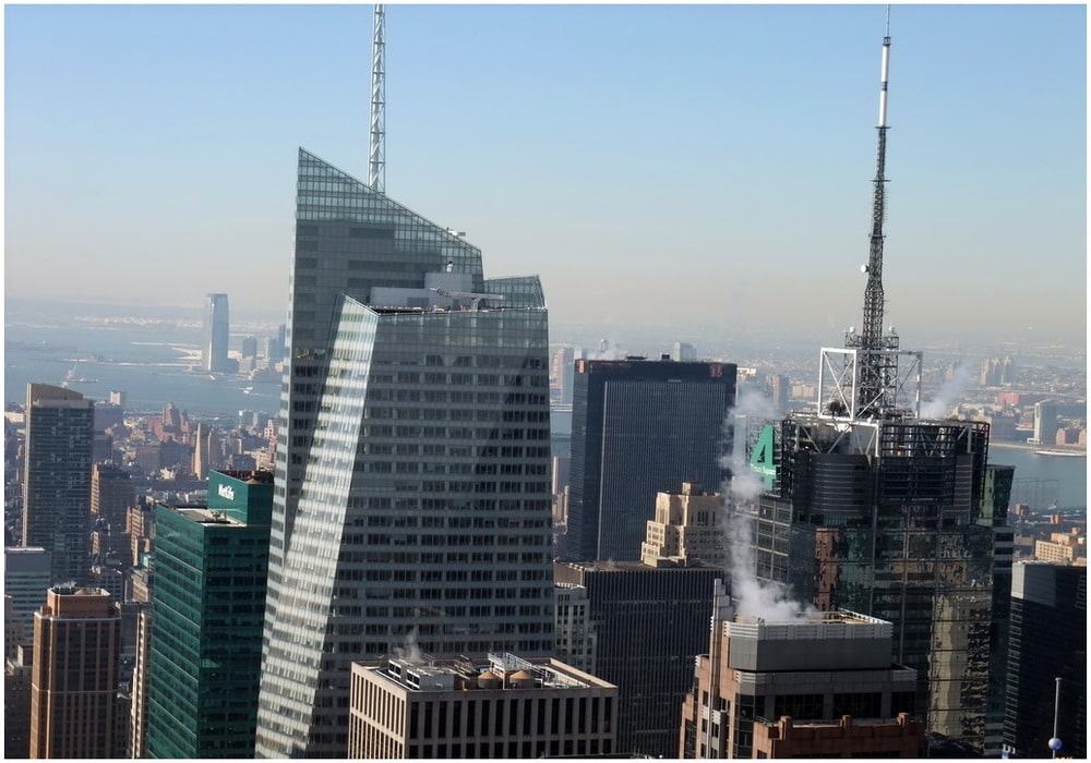 architecture durable de la tour de bank USA